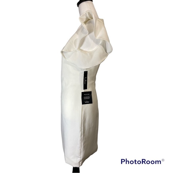Lulu's Sleeveless Cocktail Dress Size XS Off White Party Evening Mini NWT‎ - Picture 3 of 9